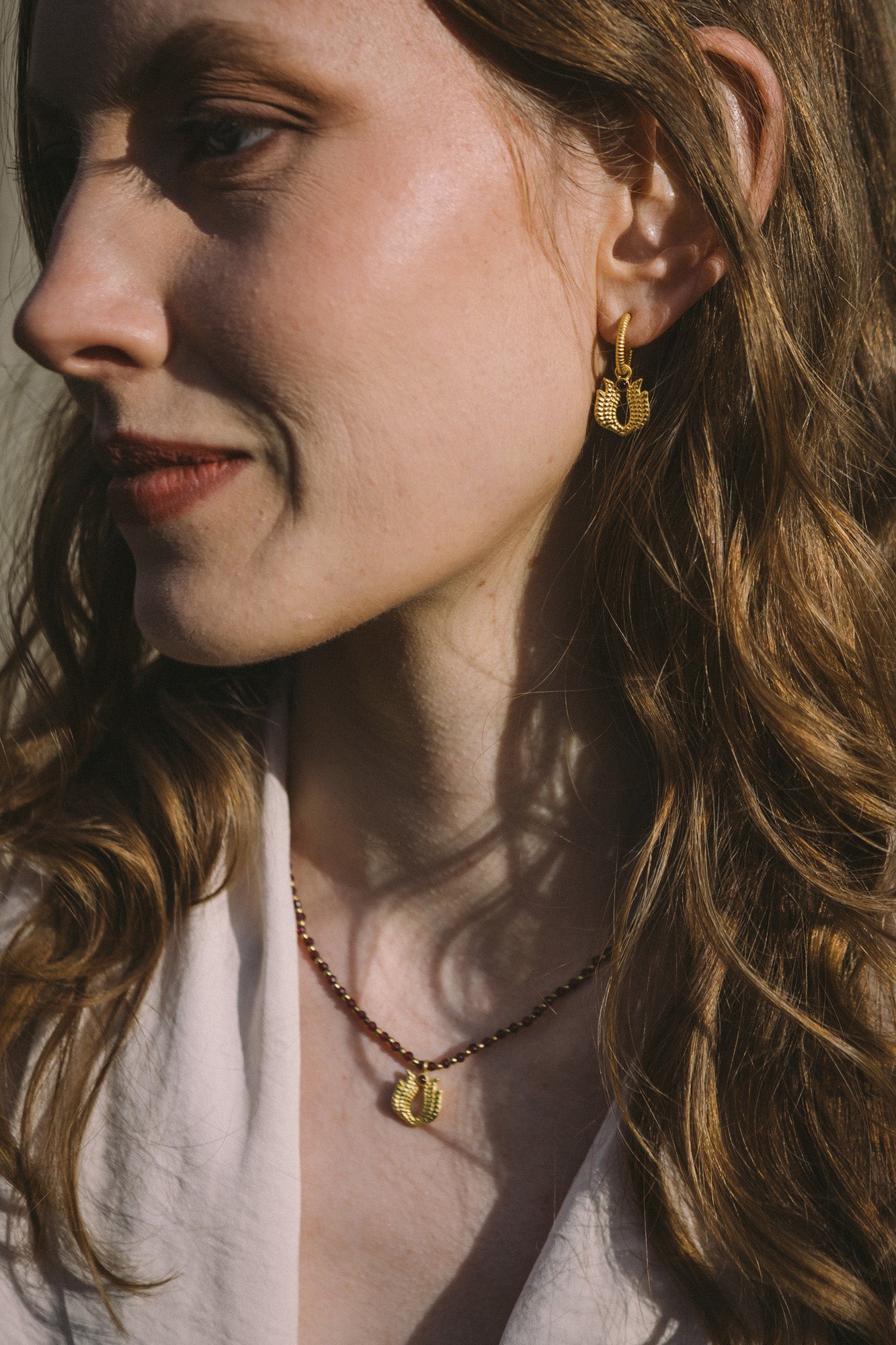 Faravahar Winged Earrings