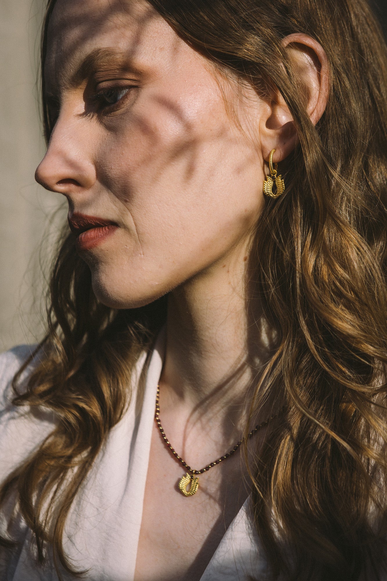 Faravahar Winged Earrings