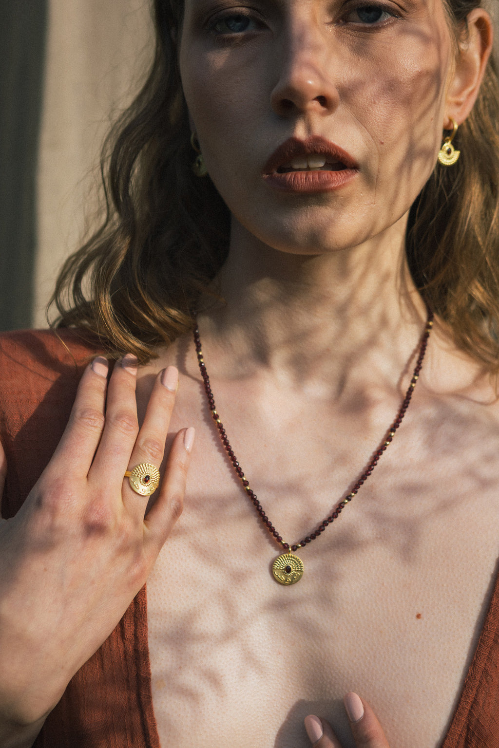 Faravahar Halo Pendant