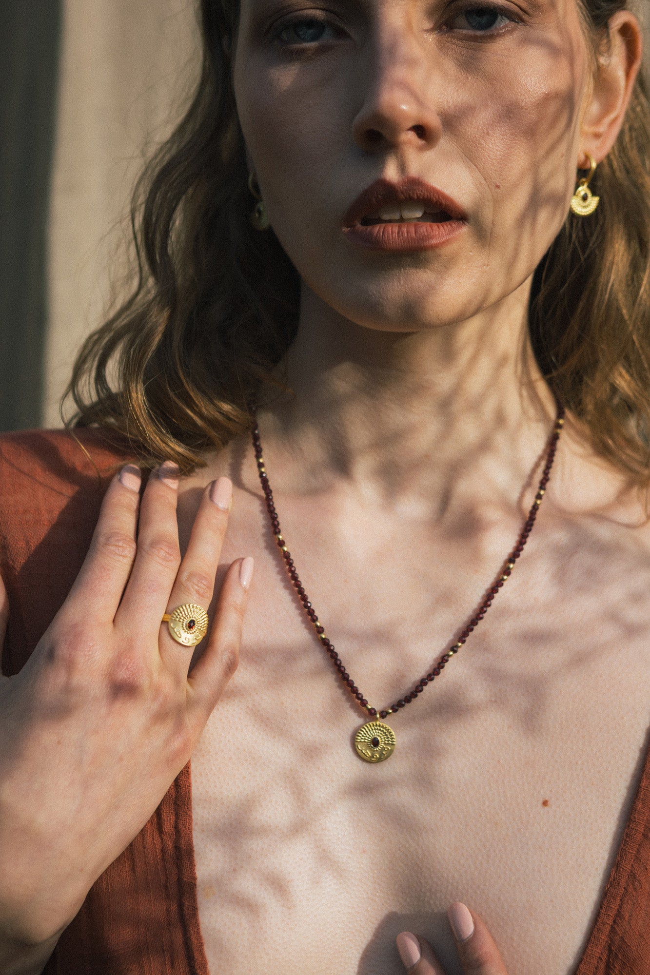 Faravahar Halo Pendant