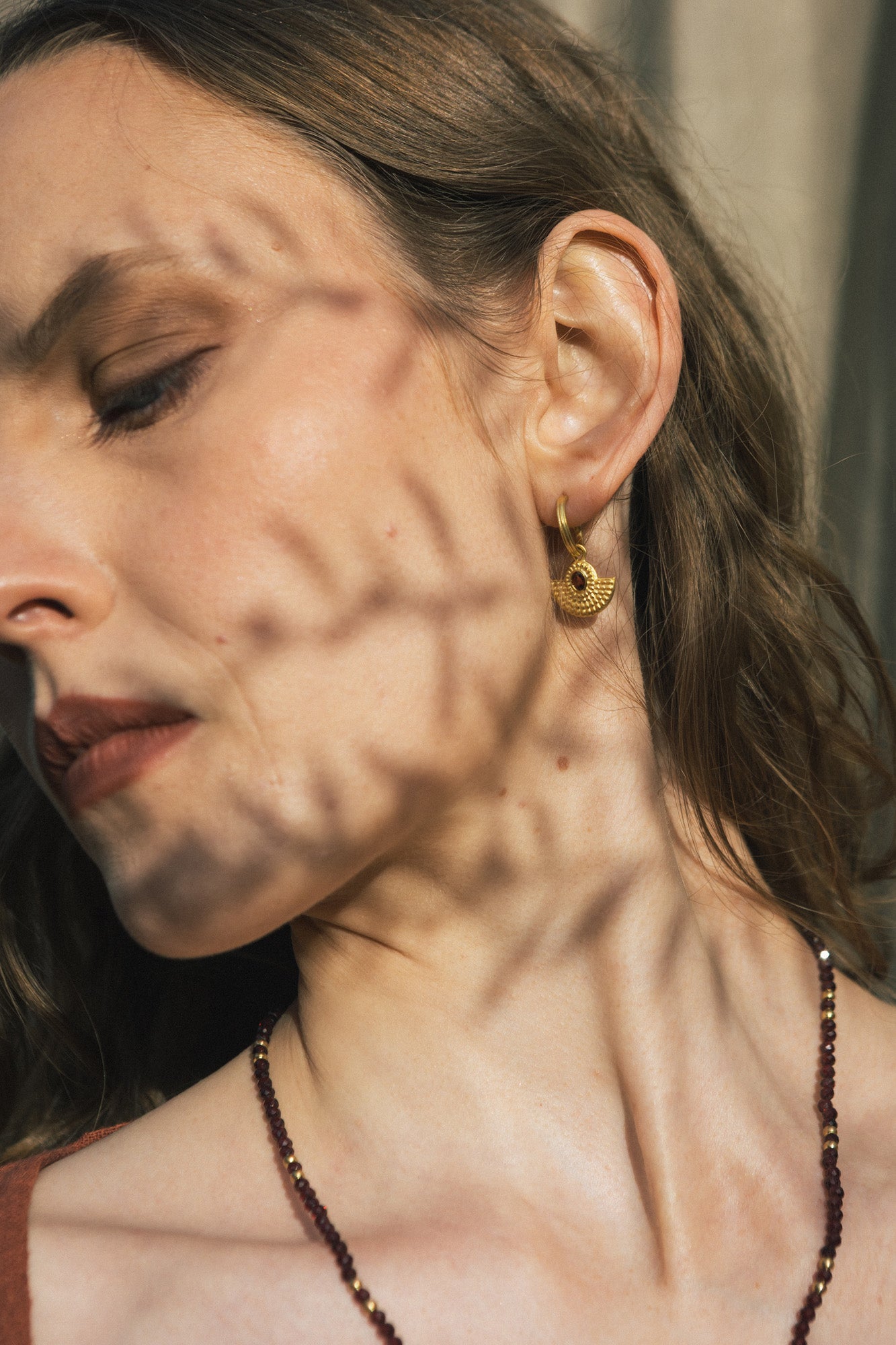 Faravahar Halo Earrings