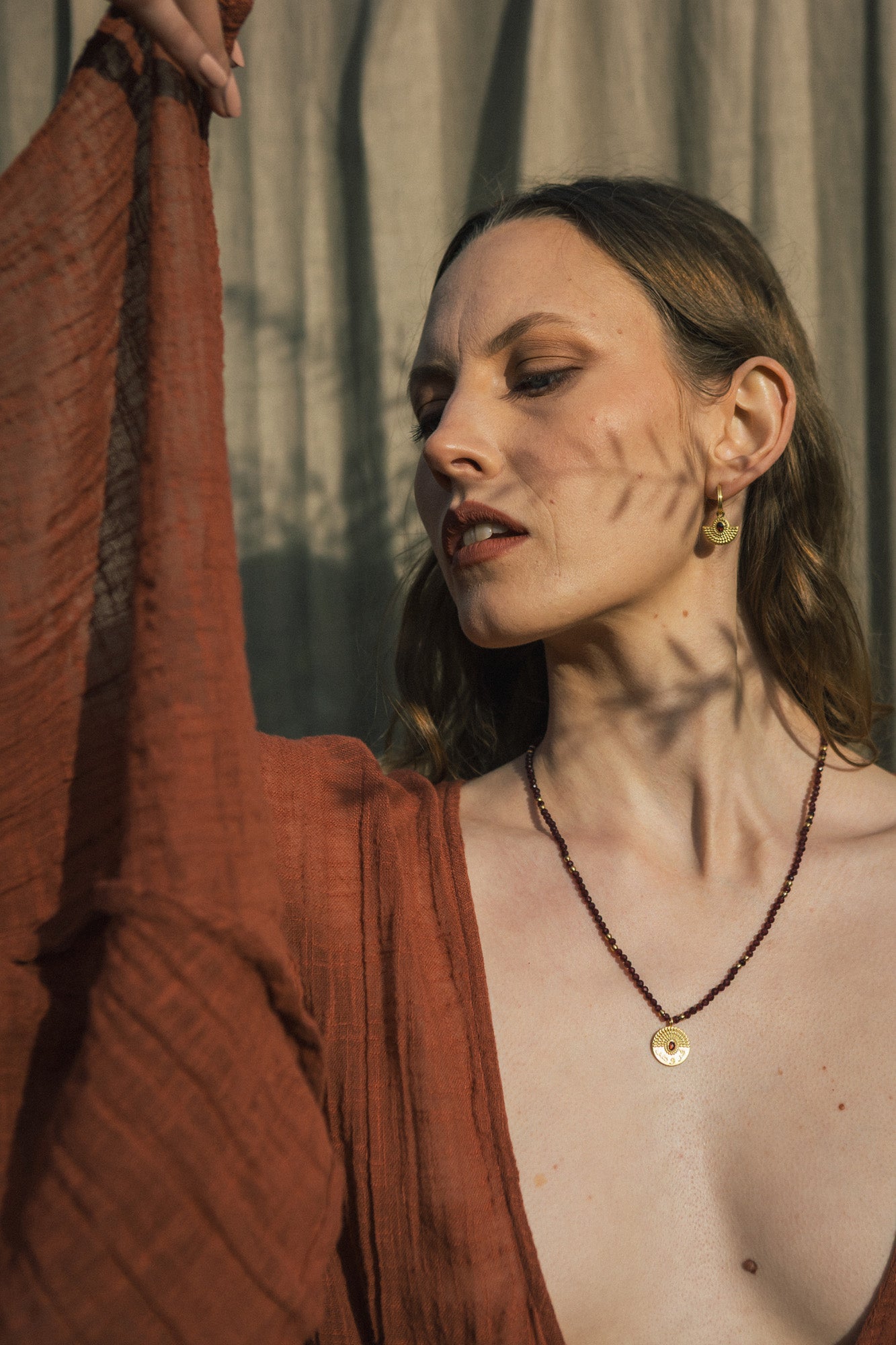 Faravahar Halo Earrings