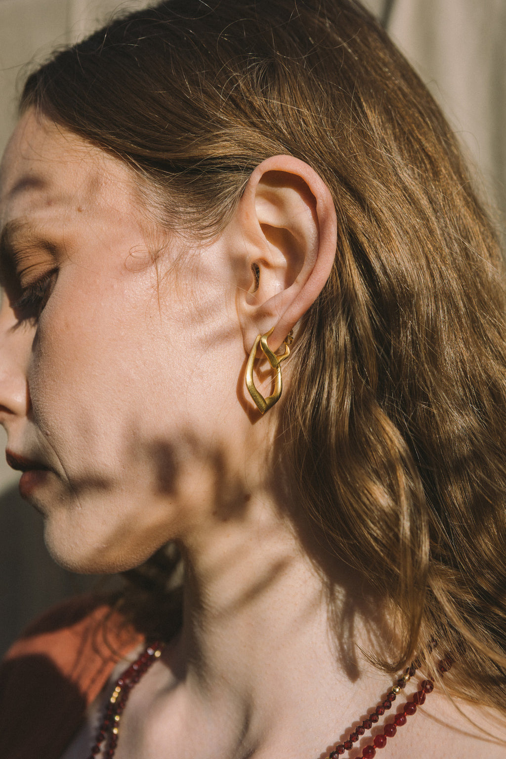 Essence of Persia Large Gold Vermeil Hoops