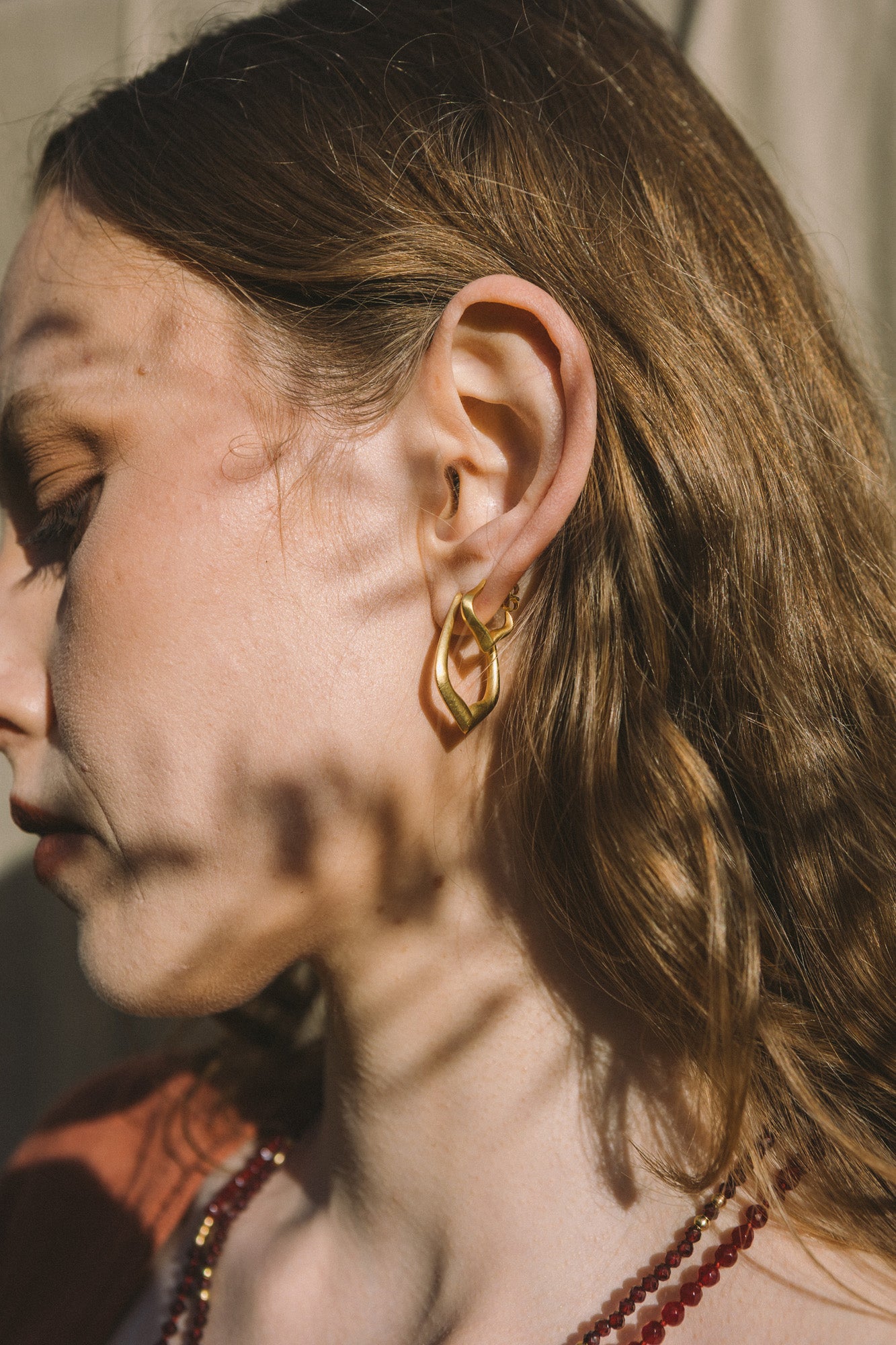 Essence of Persia Large Gold Vermeil Hoops