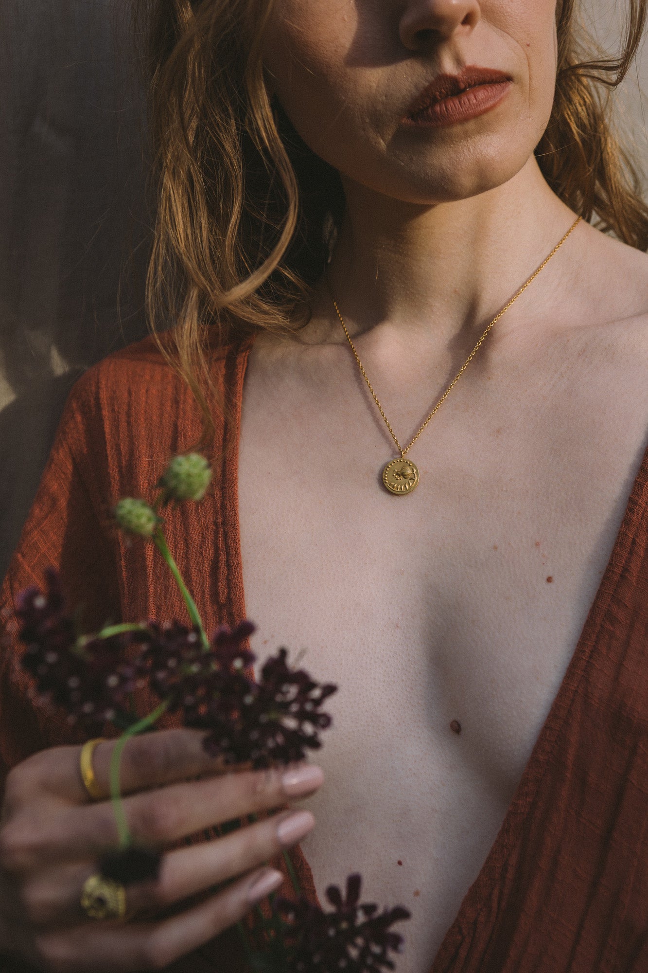 Yalda Gold Pendant
