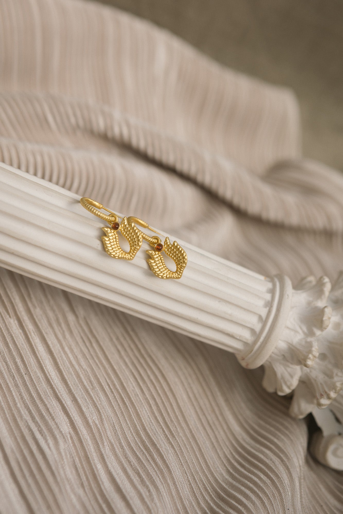 Faravahar Winged Earrings