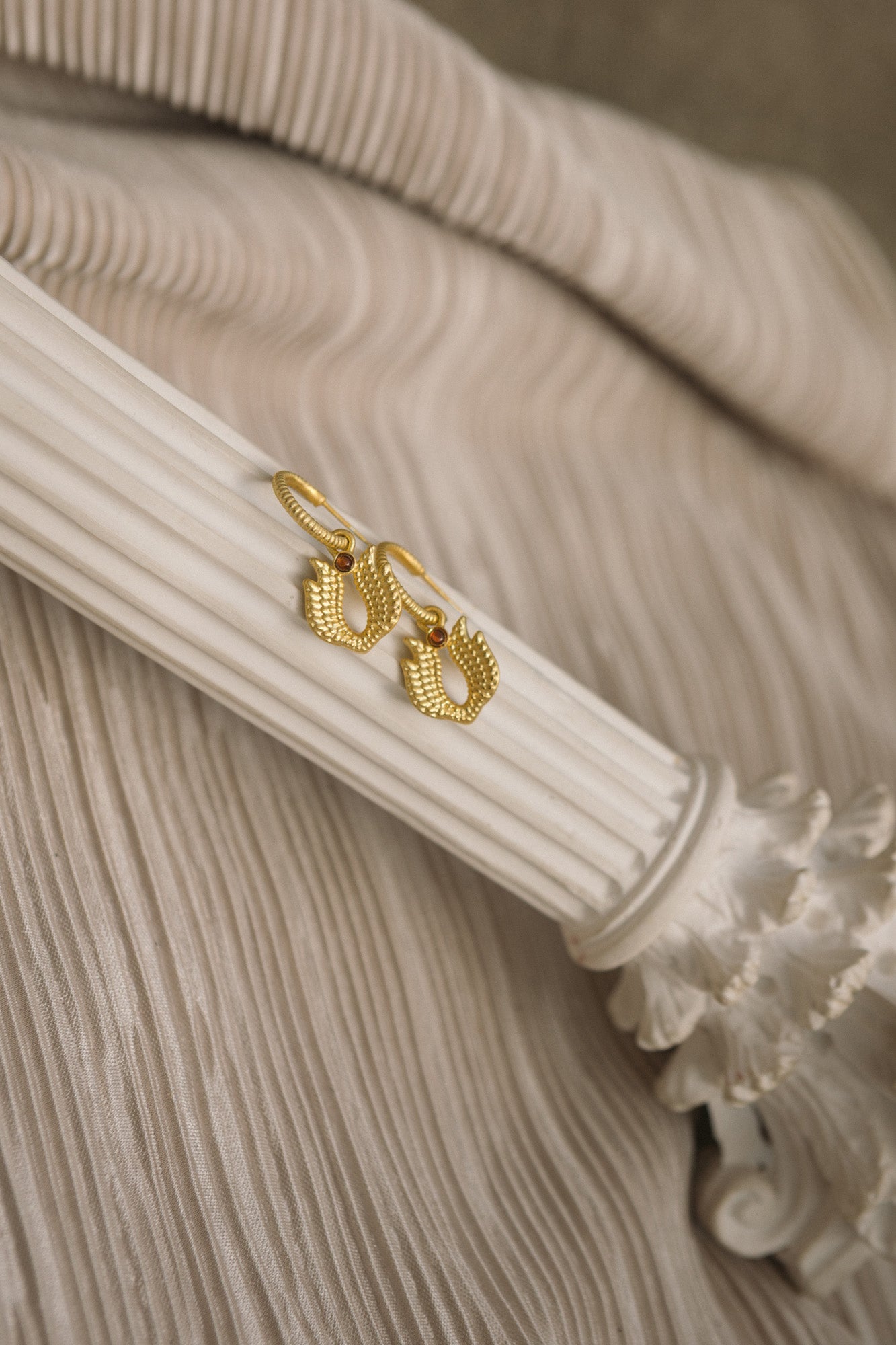 Faravahar Winged Earrings