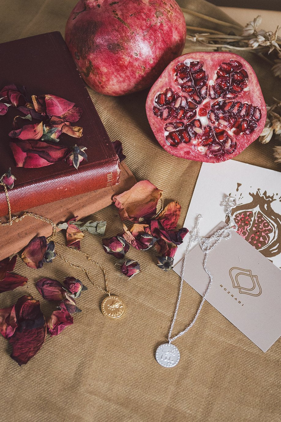 Yalda Silver Pendant