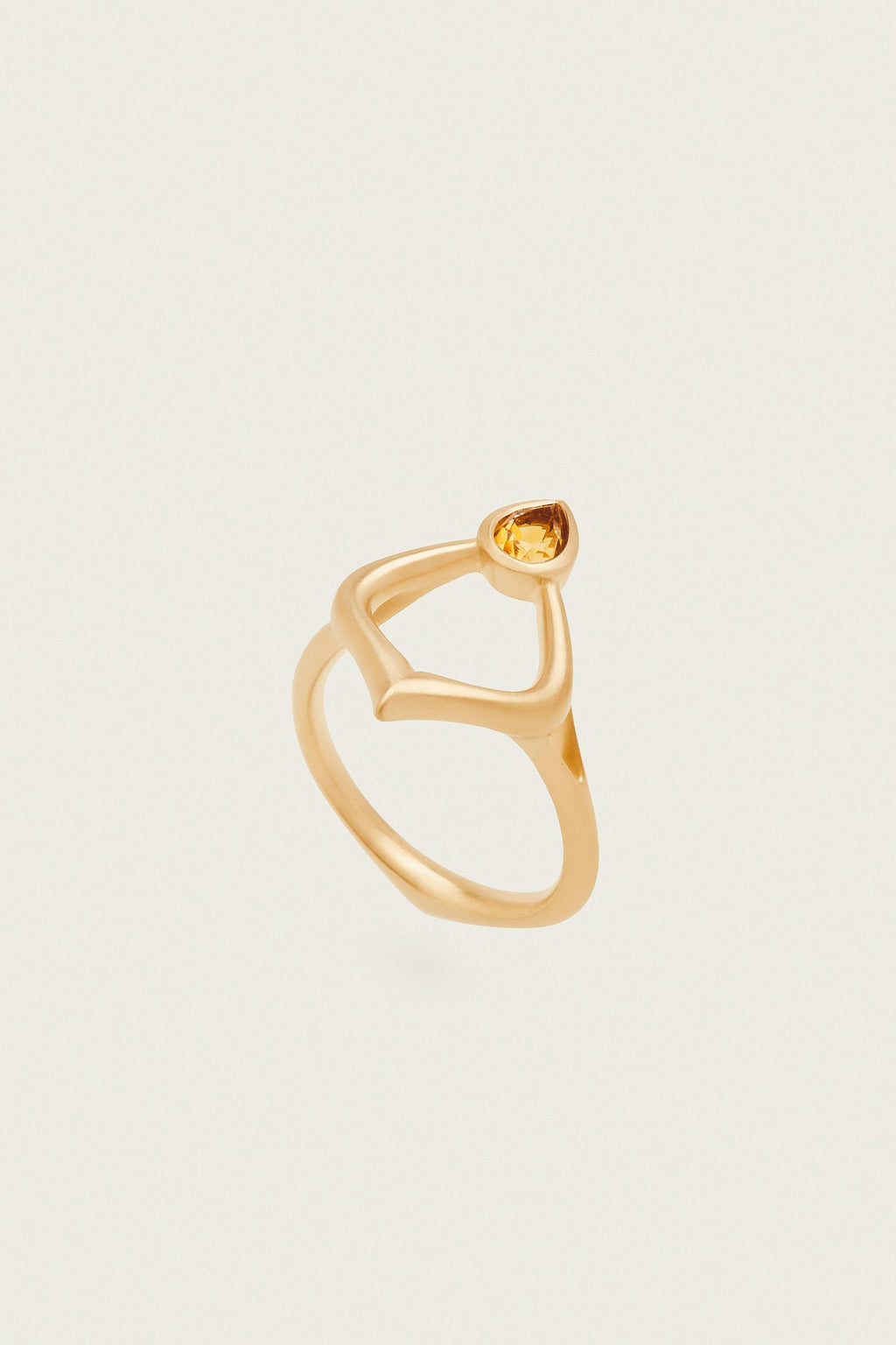 Handmade Alborz Ring with a satin finish