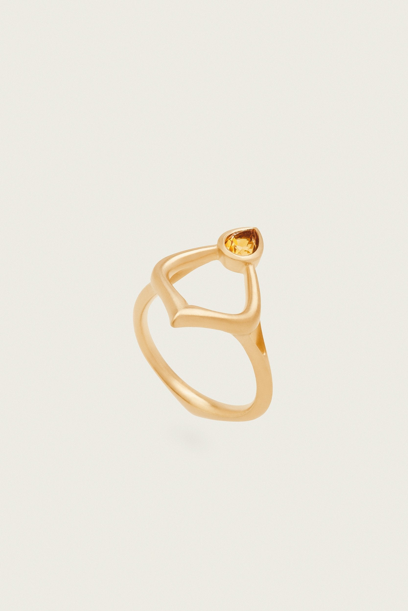 Handmade Alborz Ring with a satin finish
