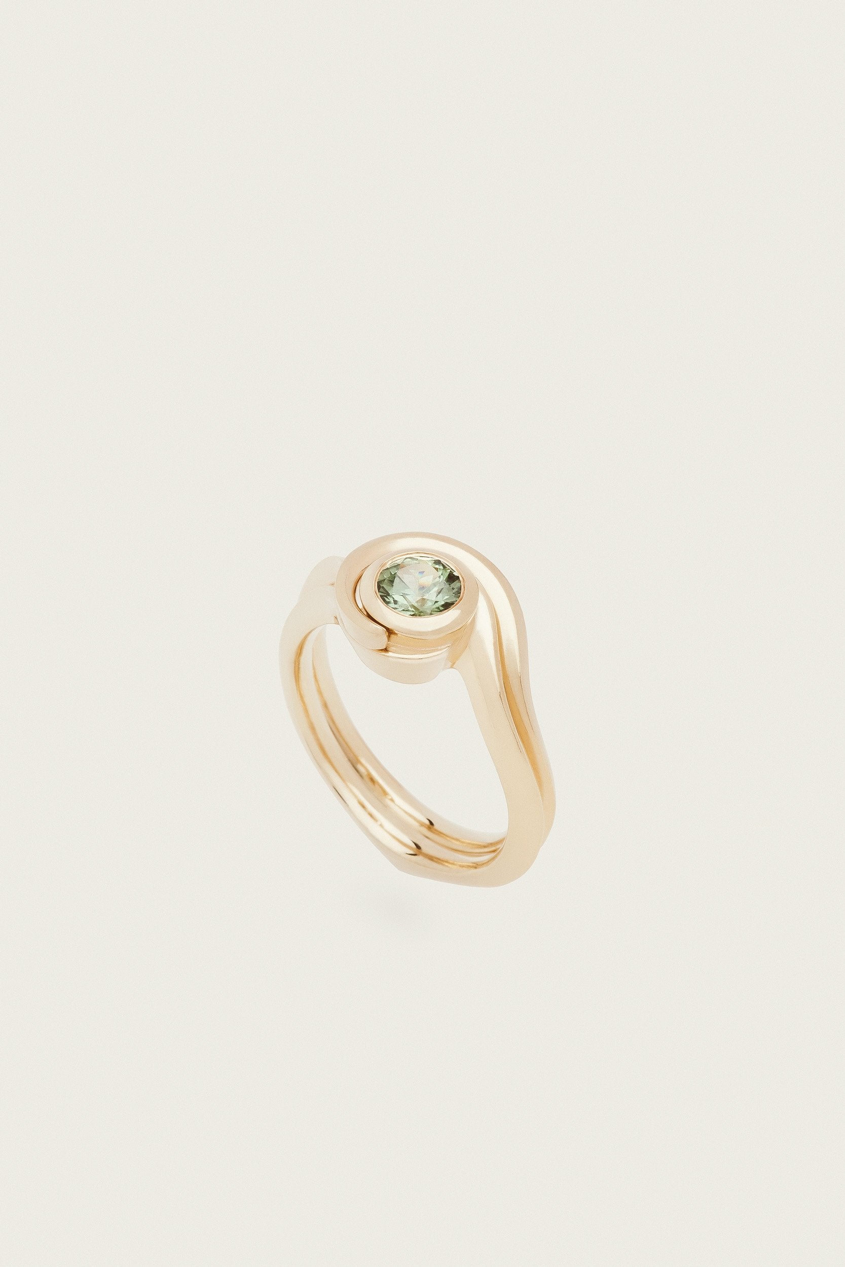 Closeup of Darya Embrace Ring