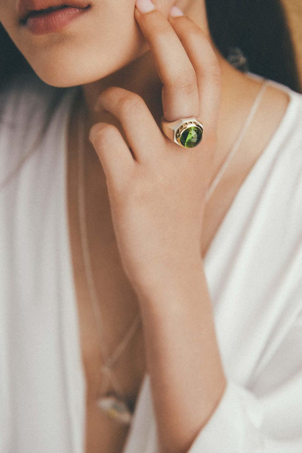 Gonbaad Ring handcrafted Iranian jewellery by Roxanna Moznabi