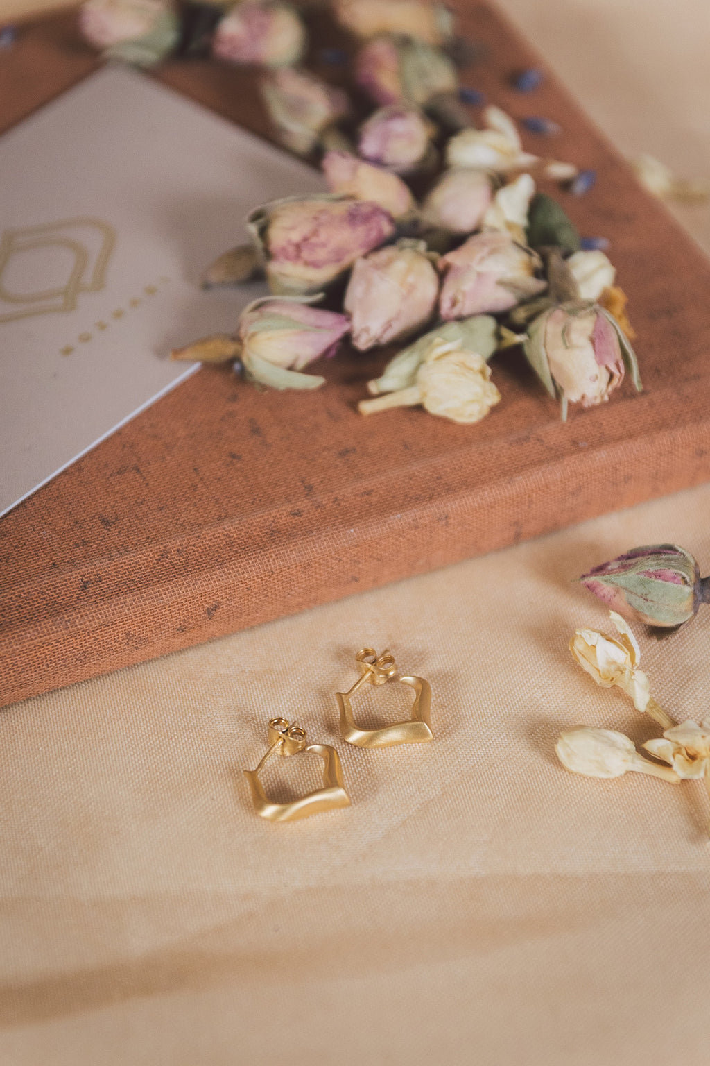 Essence of Persia Small Gold Vermeil Hoops
