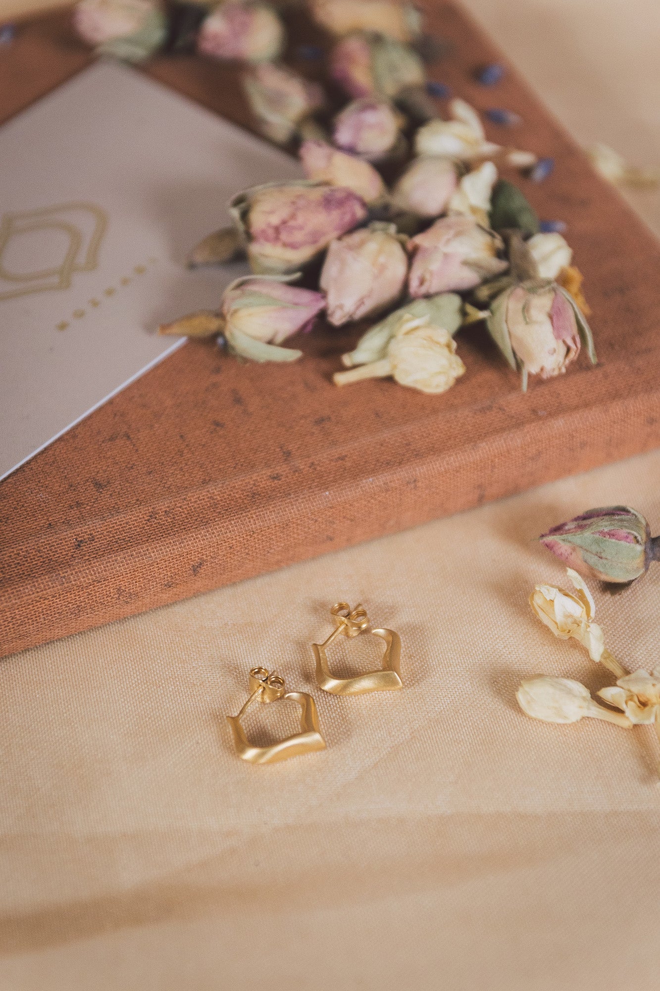 Essence of Persia Small Gold Vermeil Hoops