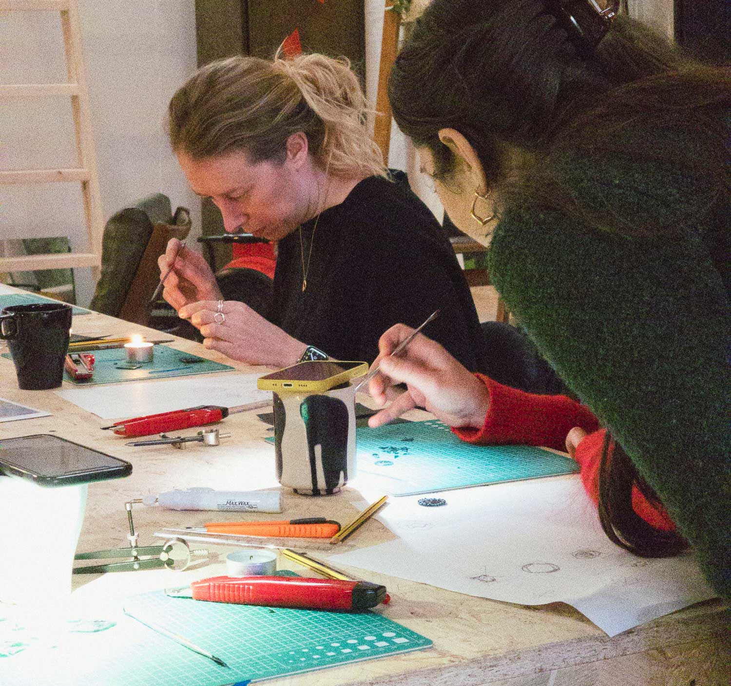 Talisman Wax Carving Workshop with Moznabi Jewellery