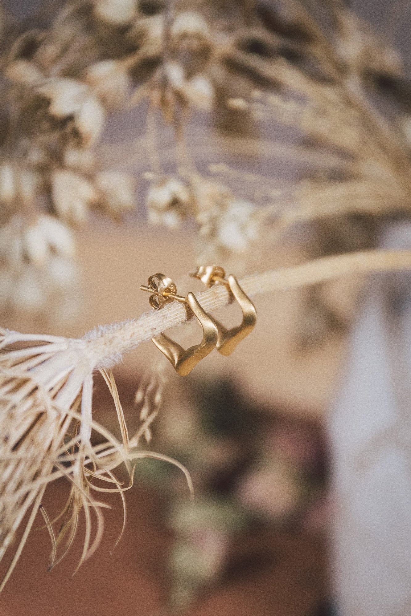 Essence of Persia Small Gold Vermeil Hoops